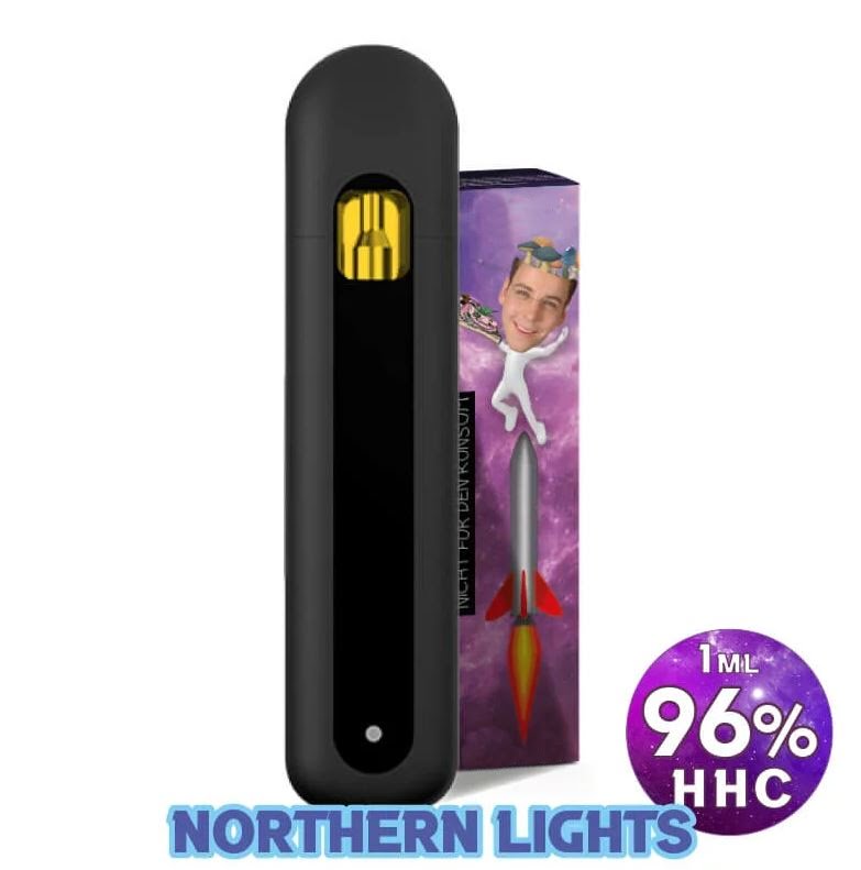 HHC Vape Pen Einweg - Northern Lights 1ml 96% - Open-Mind Market