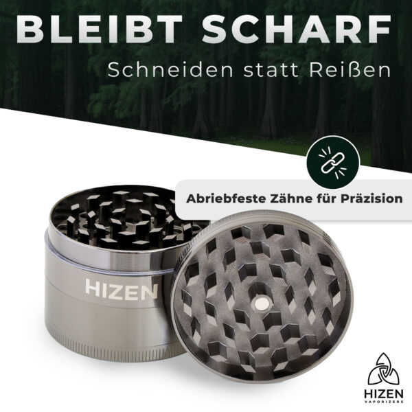 HIZEN Grinder Basic 49mm GUNMETAL - Mahlwerk 2000x2000.jpg