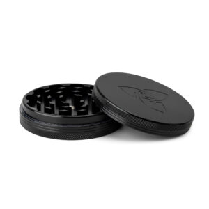 HIZEN Grinder 10cm Schwarz 2-teilig 01.jpg