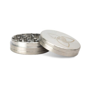 Grinder Edelstahl 2 teile Silber 01 jpg