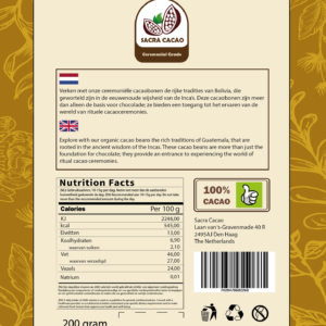 Raw Beans Bolivia achterkant Final png