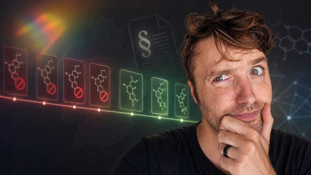 Simon ordnet legales LSD, LSD-Derivate und die aktuelle Rechtslage in Deutschland ein