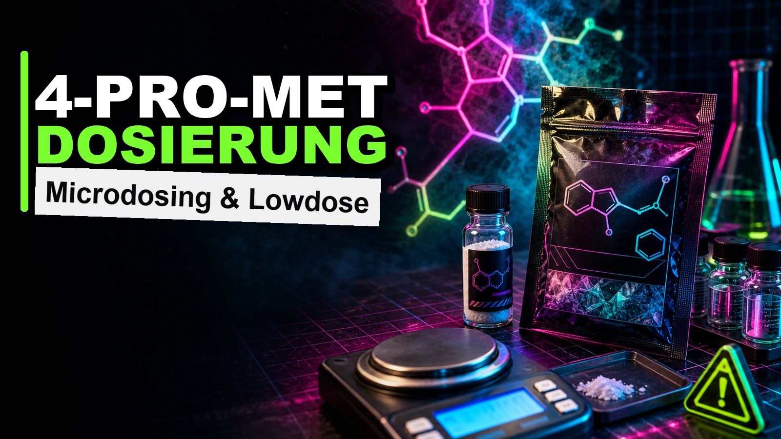 Titelgrafik zum 4-Pro-MET-Artikel über Microdosing und Lowdose