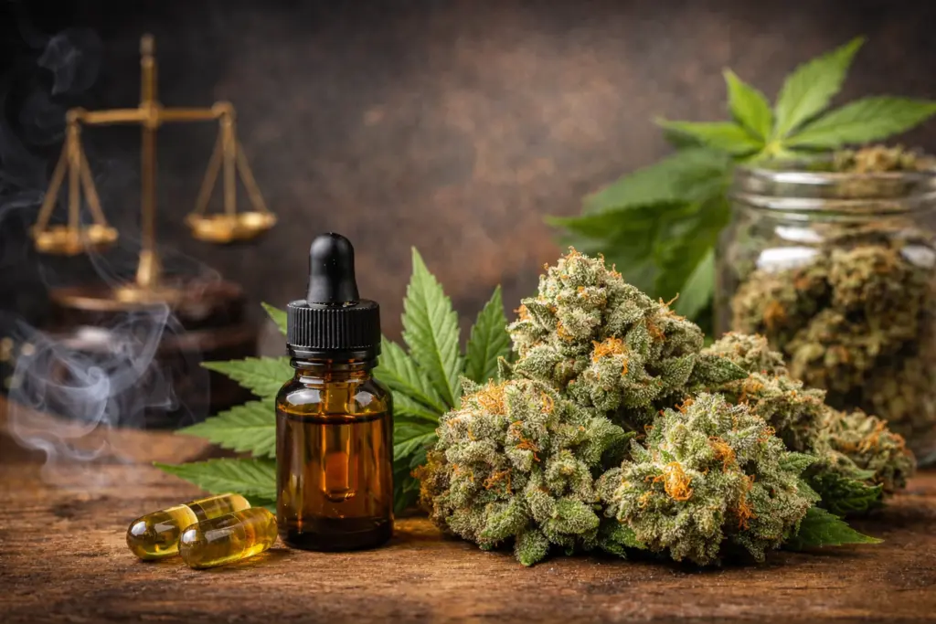 Titelgrafik zum Kauf von CBD-Blueten und Vaporizer-Nutzung