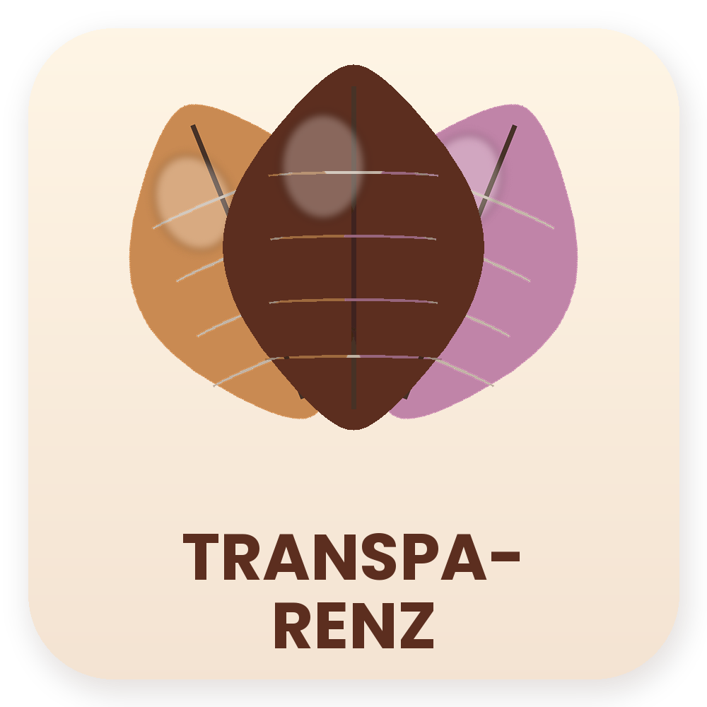 Transparente Produktinfos Icon