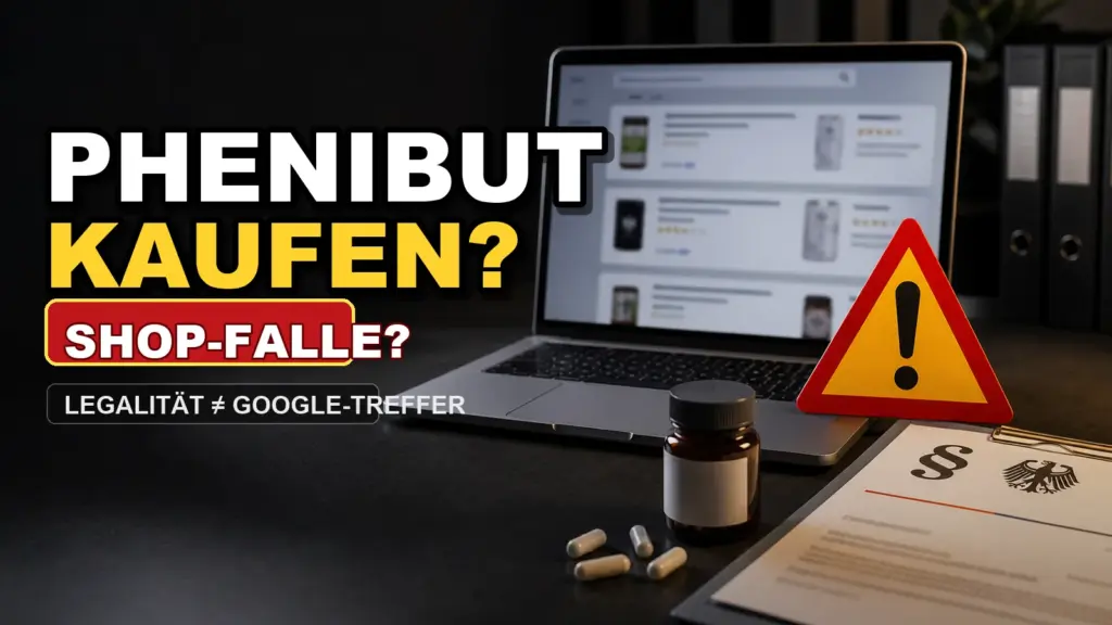 Phenibut kaufen Warnung vor Shops, Google-Treffern und unklarer Legalität