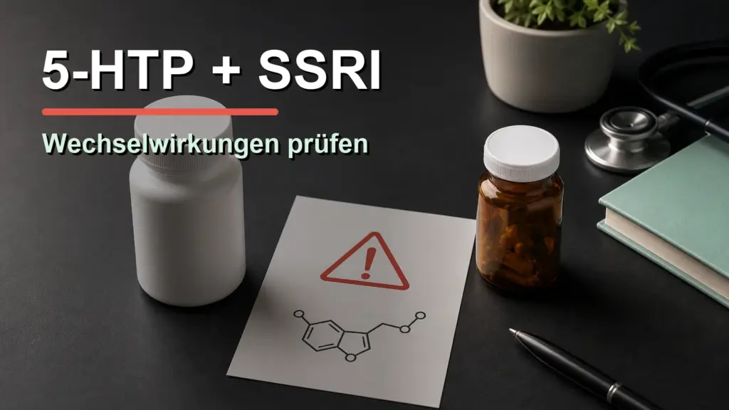 5-HTP und SSRI: Wechselwirkungen prüfen