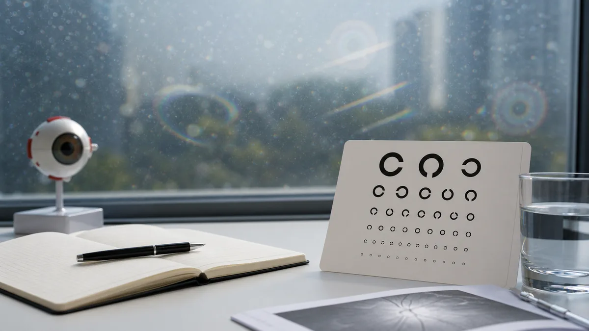 HPPD erklärt: Sehtest, Visual-Snow-Eindruck und klinische Studiennotizen